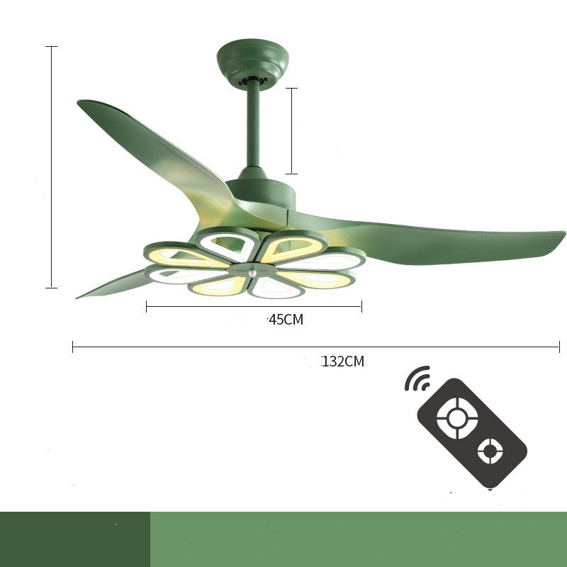 Nordic Modern Simple Frequency Conversion Ceiling Fan Light GND Products