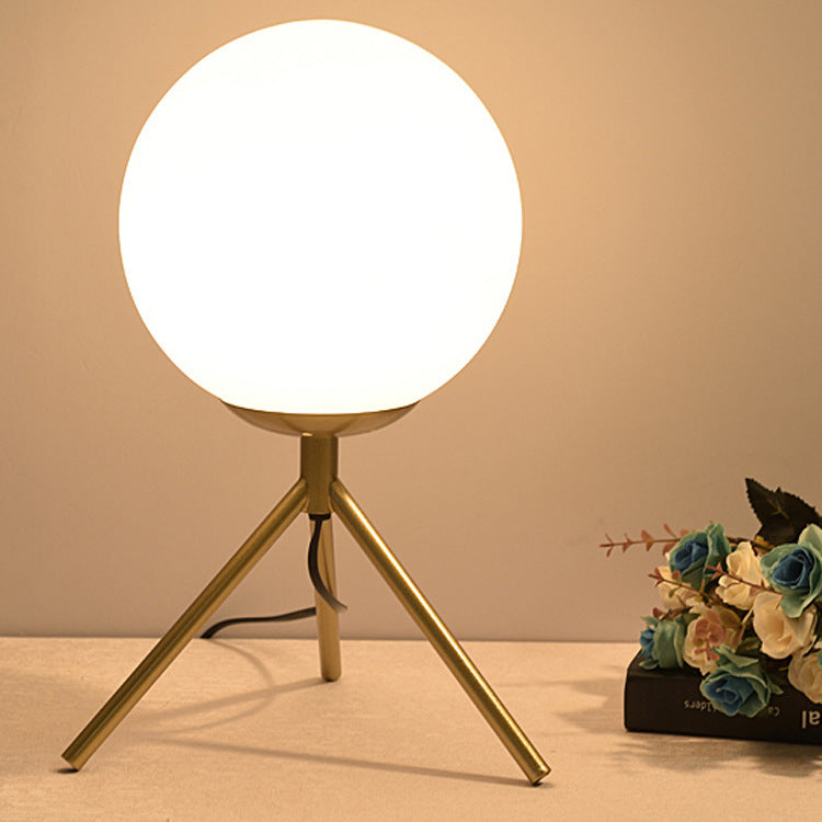Nordic simple desk lamp bedroom bedside lamp creative ins girl remote control warm romantic light luxury bedside table lamp GND Products