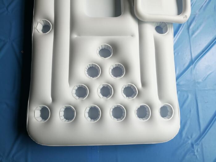 Water Party Air Mattress Ice Bucket Cooler Cup Holder Inflatable Beer Pong Table Pool Float GND Products