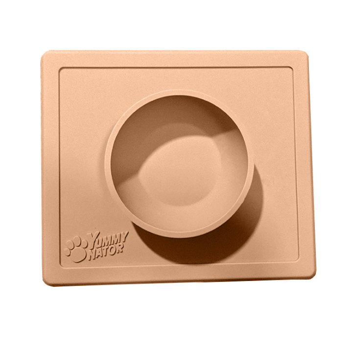 Silicone pet supplies strong suction anti-splash anti-sprinkler silicone pet bowl pet plate Saor Style