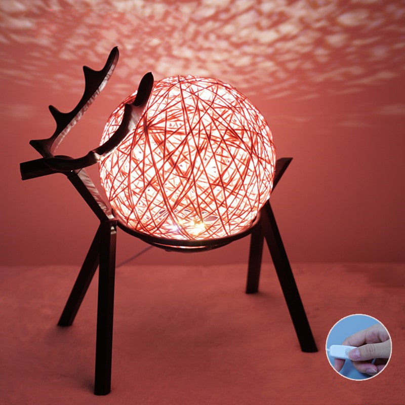 Couples Bedside Lamp Bedroom Girl Retro Style Night Light Romance GND Products