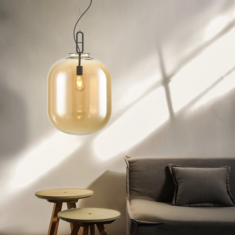 Glass Melon Restaurant Chandelier Ldeas