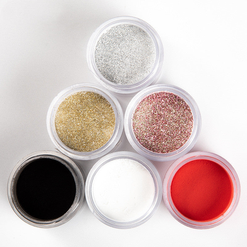 Nail Art Infiltration Powder Set, Baking-free Moisturizing Powder, Nail Glitter GND Products
