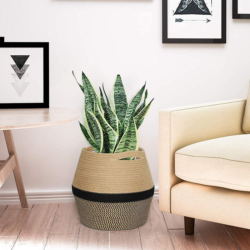Living Room Furnishings Nordic Foldable Storage Basket Saor Style