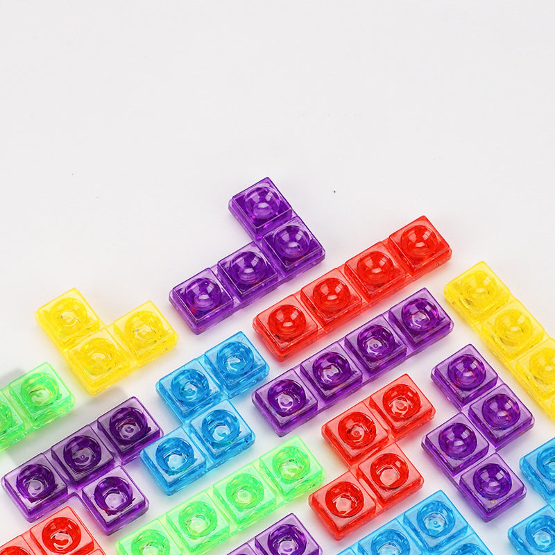 Game Colorful 3D Puzzle Tangram Math Toys Children Preschool Imagination Intellectual Educational Montessori Toy For Kids GND Products