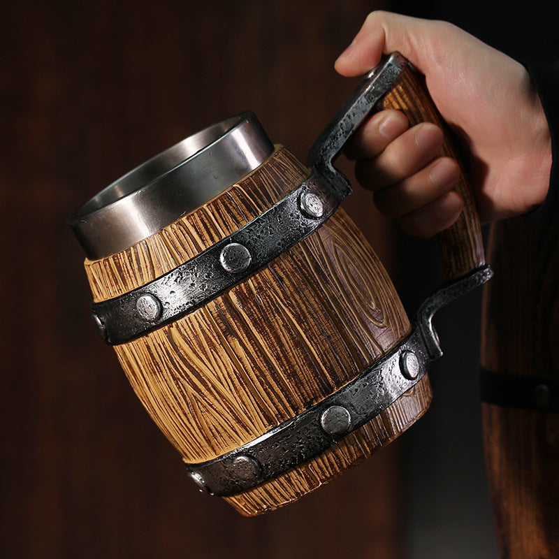 Large Capacity Beer Beer Steins Mark Cup Saor Style