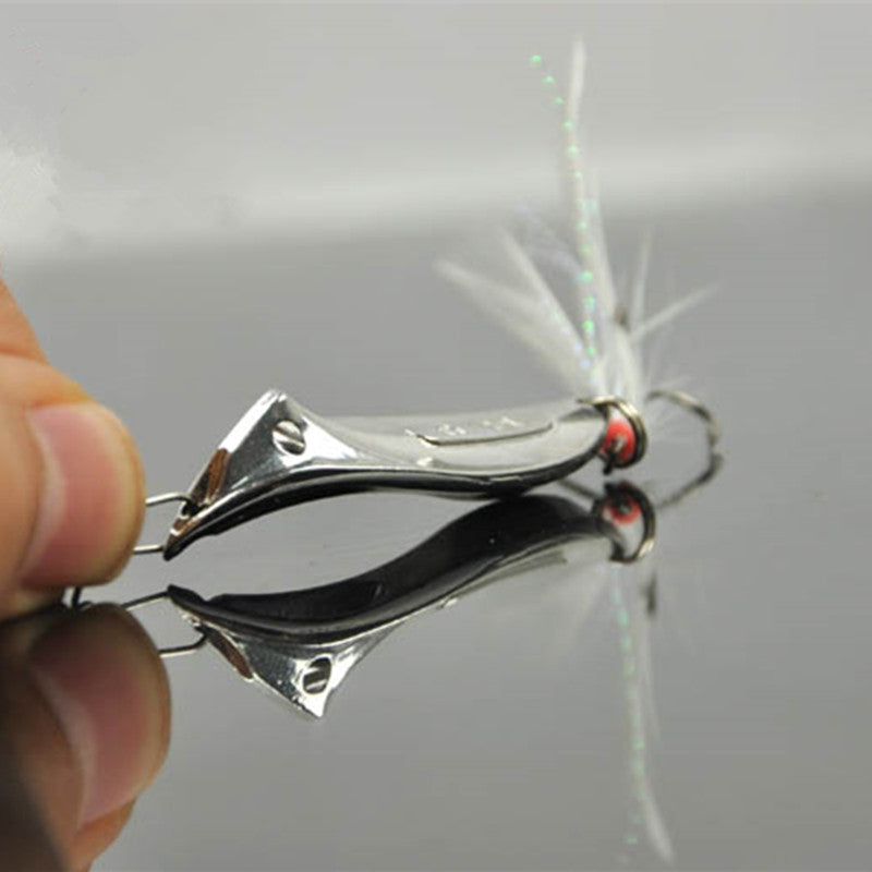 Sequins fishing feather bait hook metal bait GND Products