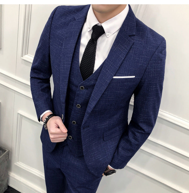 Wedding groomsmen wedding suit men's suit Saor Style