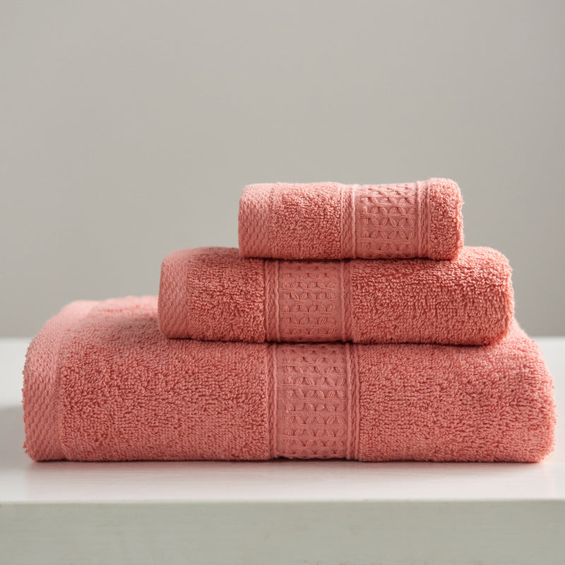 Minimalist Style Square Towel Towel Bath Towel Set Towel Pure Cotton Saor Style
