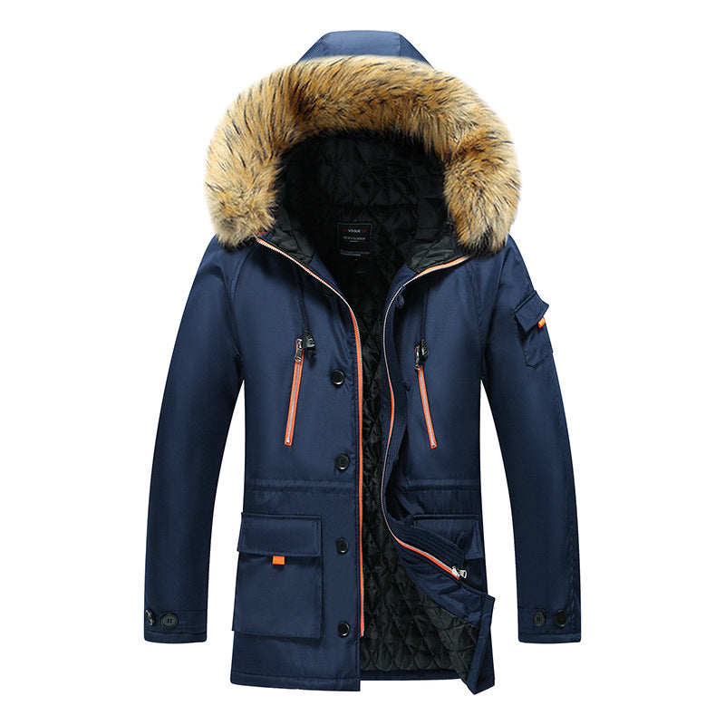 Mid-length Cotton Jacket