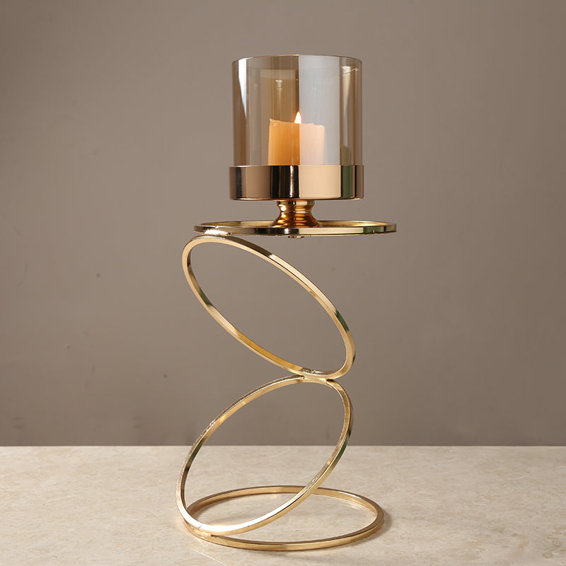 Cavalli Nordic Romantic Light Luxury Candle Holder Decoration Glass Aromatherapy GND Products