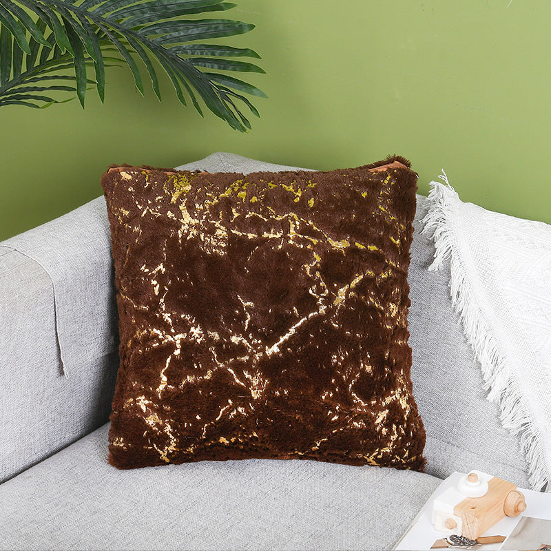 Fashion Plush Gilded Pillow