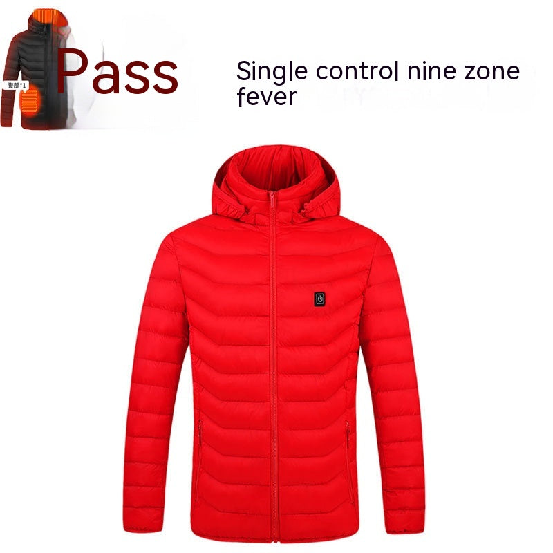 Winter Smart Couples Constant Temperature Cotton Clothing USB Electric Heating
