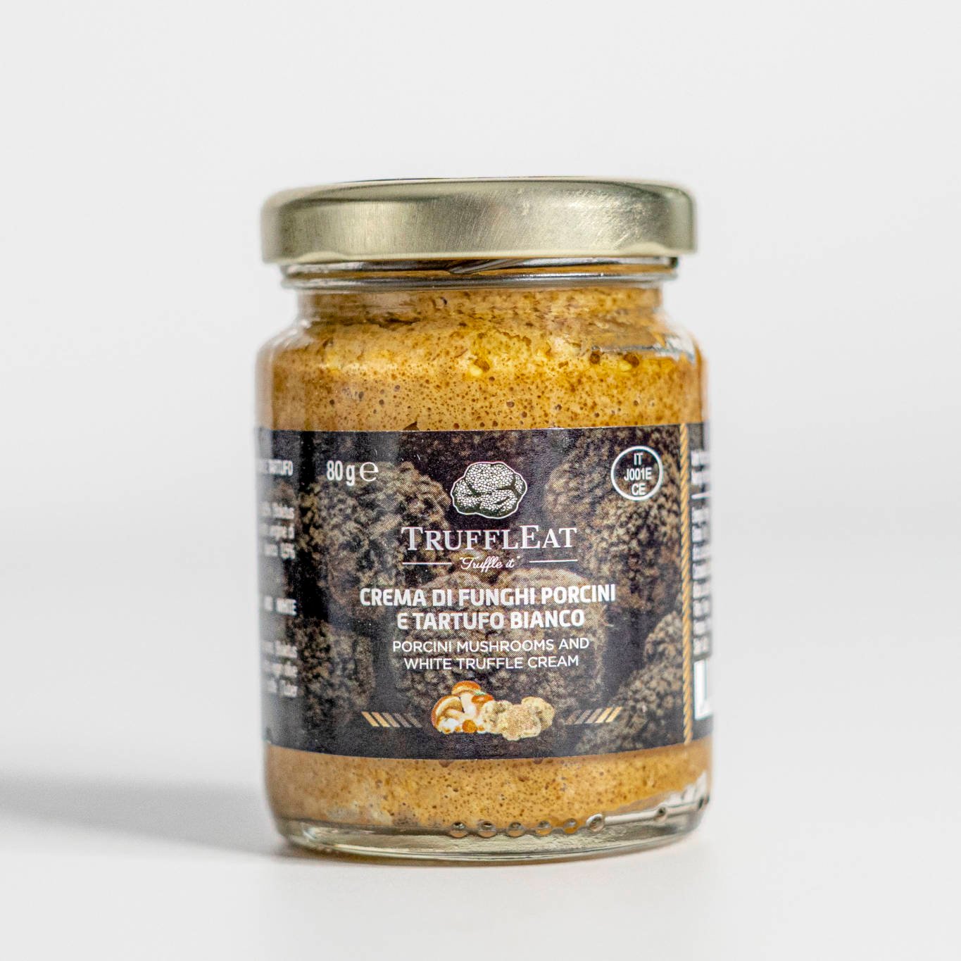 Italian cream of porcini mushrooms and white truffle 80 gr Crimson Broadleaf