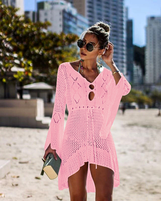 Bikini Women Swimsuit Cover-up Beach Bathing Beach Dress Saor Style
