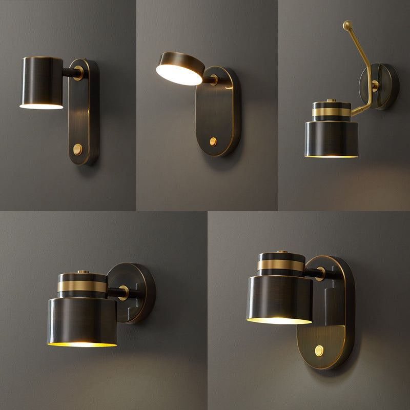 Modern Minimalist Nordic Bedroom Bedside Wall Lamp Saor Style