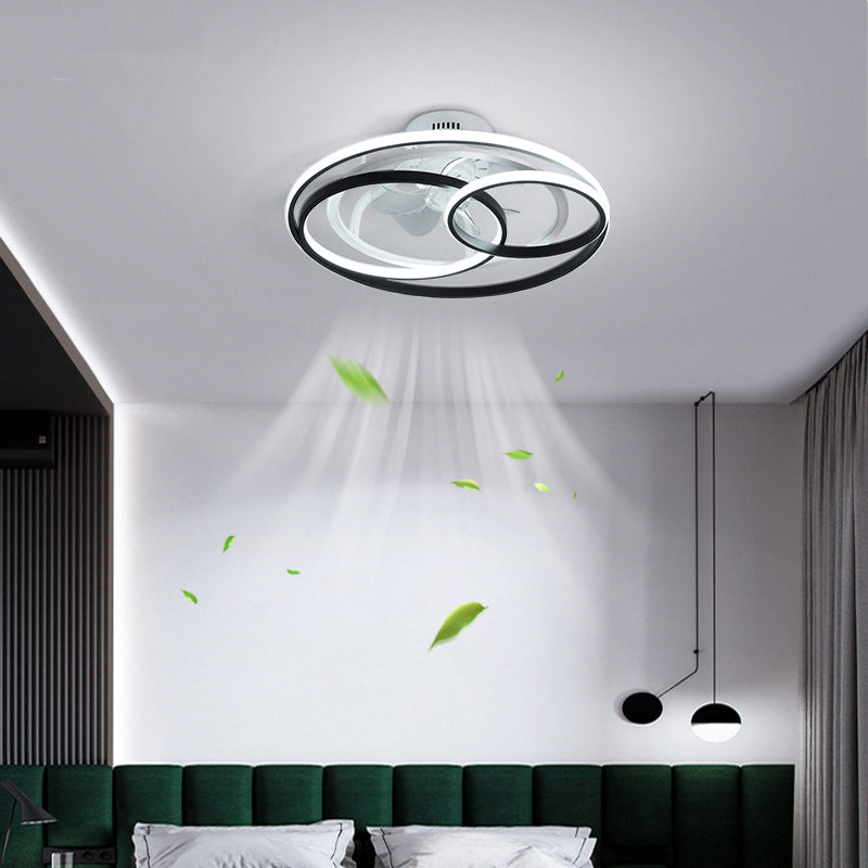 Nordic Light Luxury Simple Atmospheric Suction Fan Lamp GND Products