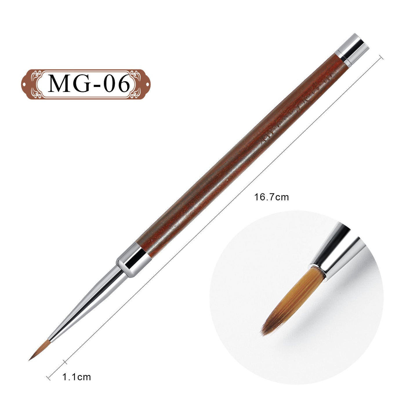 Painted Pull-On Round Tip Nail Art Pen Set GND Products