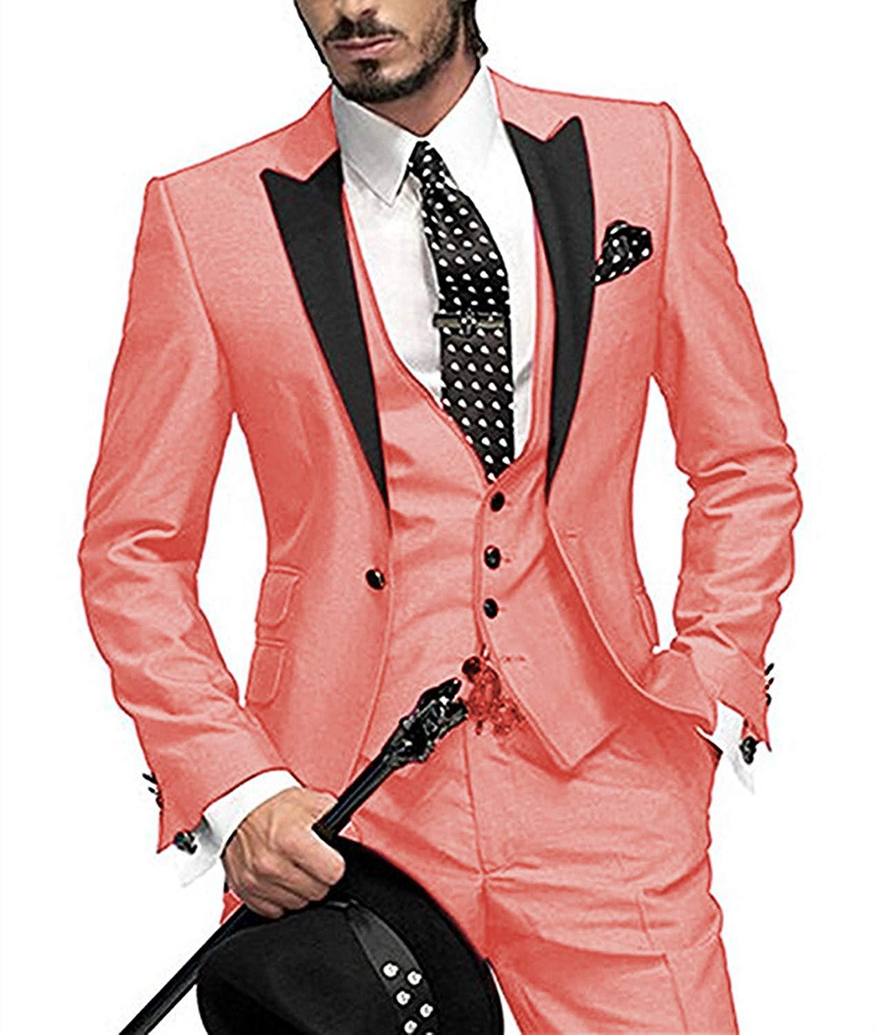 Men's Three-piece Suit Bridegroom Best Man Wedding Suit Men Saor Style
