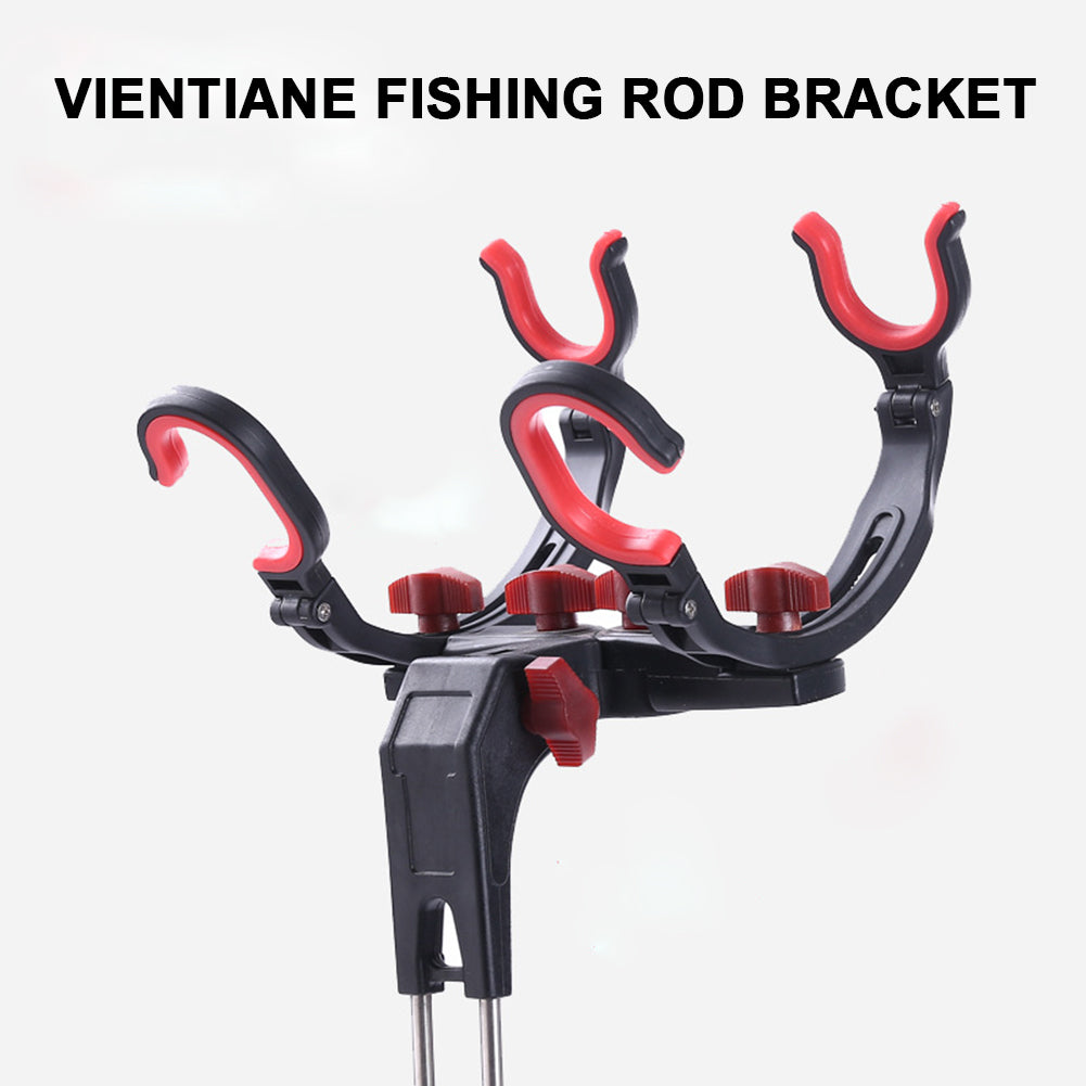 360 Degree Adjustable Fishing Pole Holder Universal Fishing Foldable Bracket Sea Lake Fish Rod Rack Stand Fishing Accessories GND Products