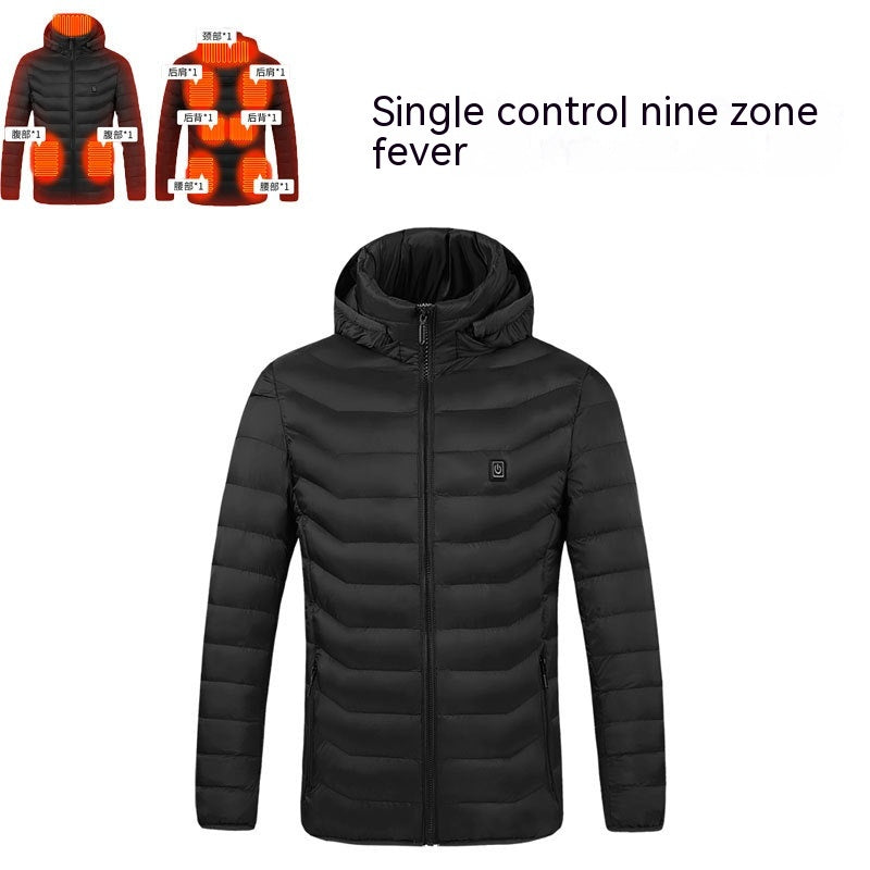 Winter Smart Couples Constant Temperature Cotton Clothing USB Electric Heating