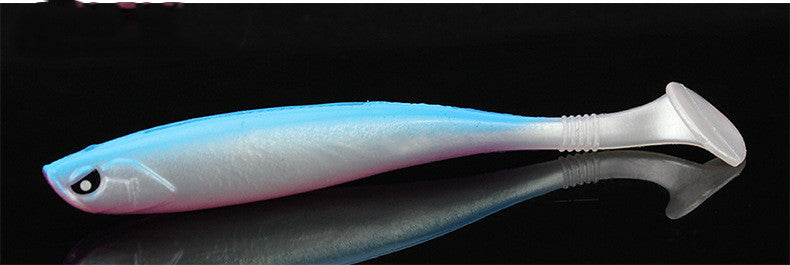 Grooved Back Rainbow Fish PVC Material Fake Fishing Bait GND Products