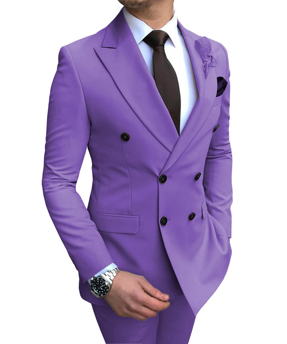 Suit Suit Men's Two-piece Groomsmen Costume Wedding Saor Style