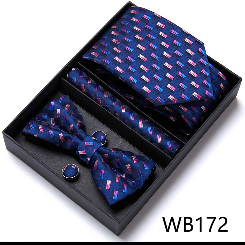 Men's Business Dress Wedding Bow Tie Suit Saor Style