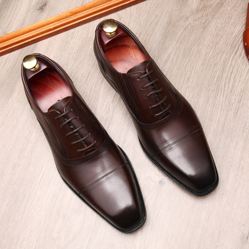Fashion Mens Formal Leather Shoes Saor Style
