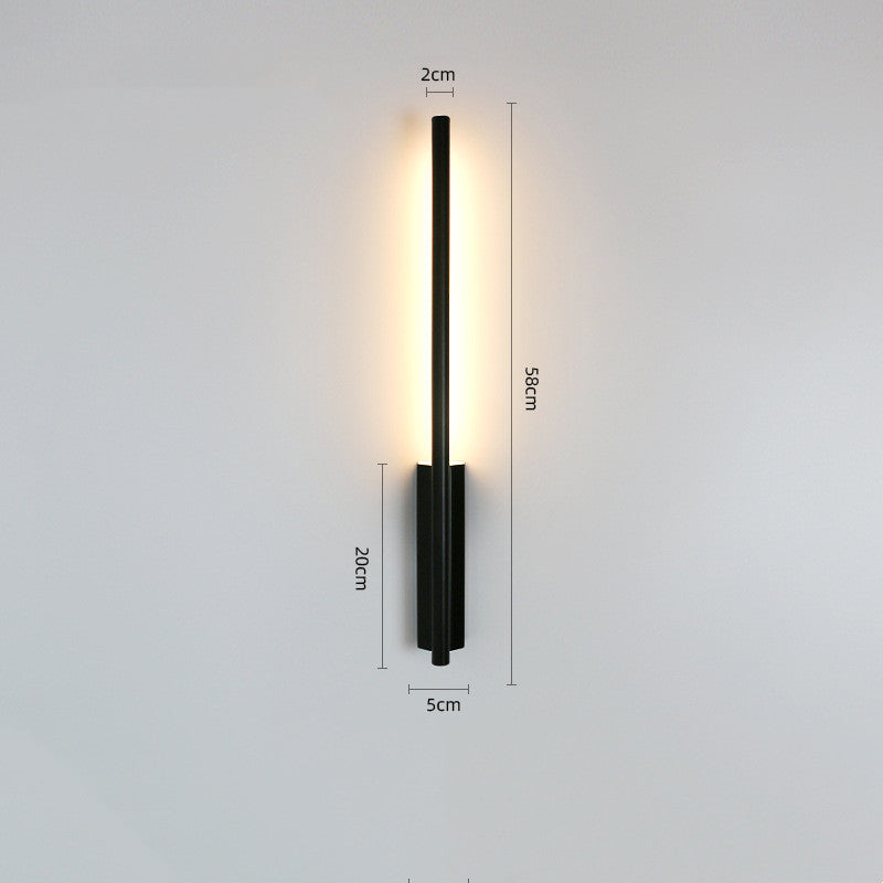Minimalist Golden Line Wall Lamp
