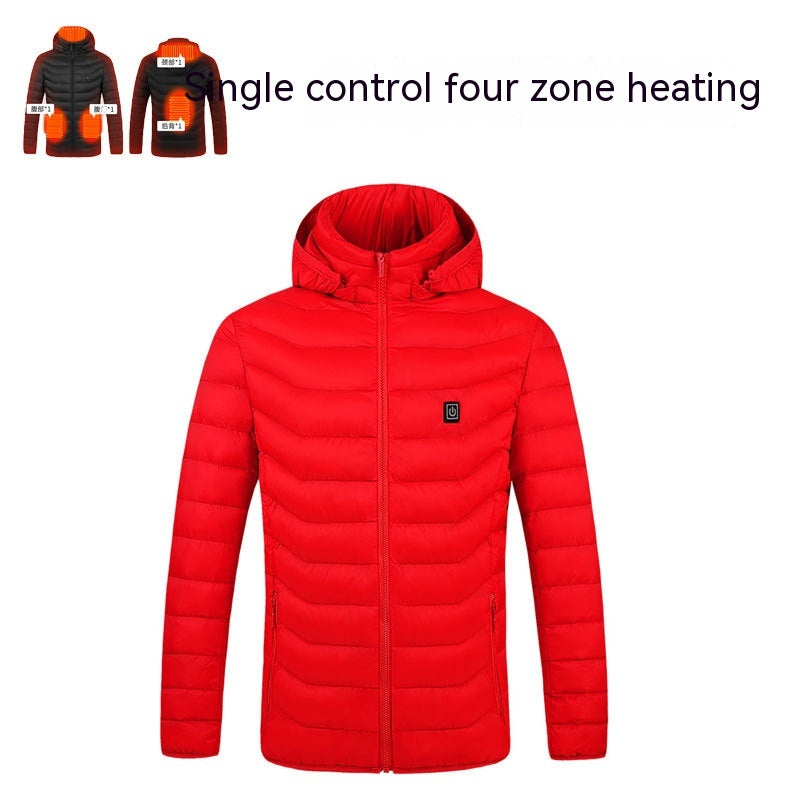 Winter Smart Couples Constant Temperature Cotton Clothing USB Electric Heating