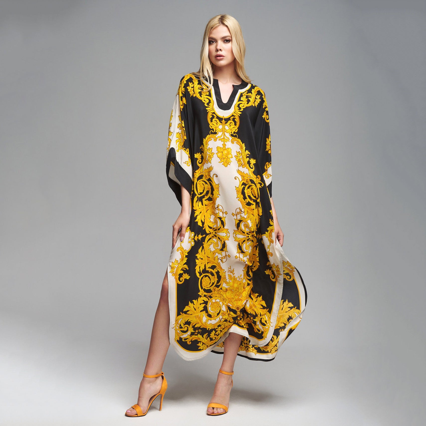 Women's New Polyester Beach Dress Saor Style