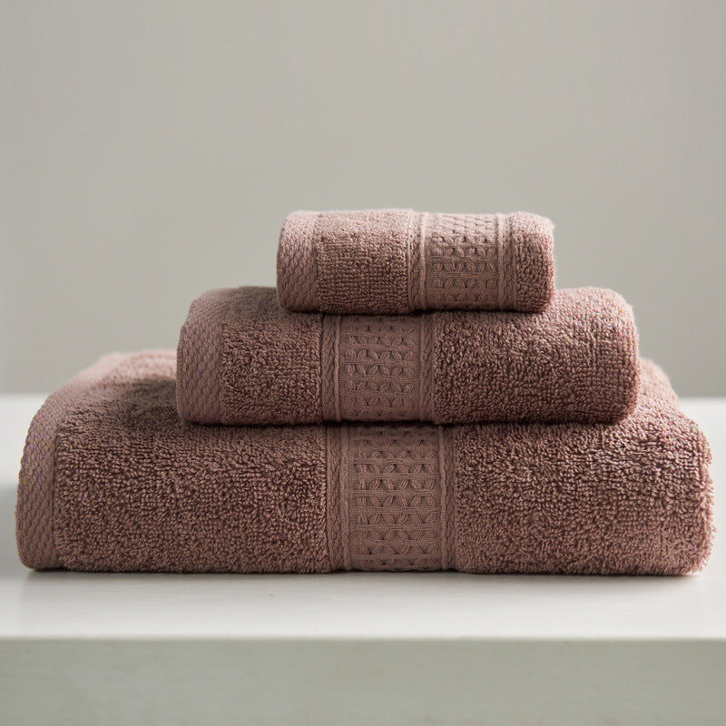 Minimalist Style Square Towel Towel Bath Towel Set Towel Pure Cotton Saor Style