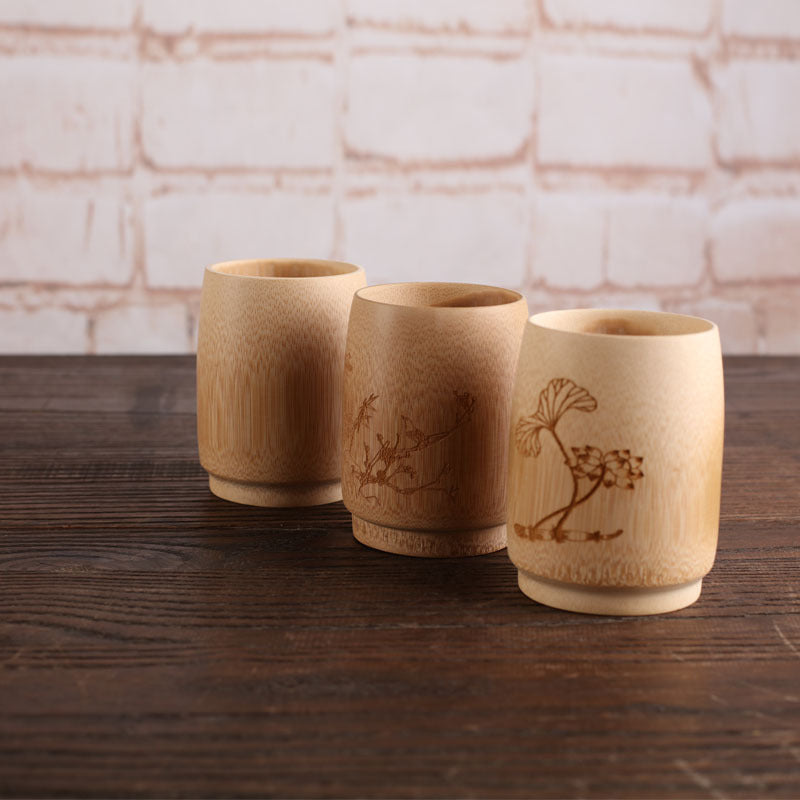 Creative Simple Bamboo Charcoal Beer Cup Saor Style