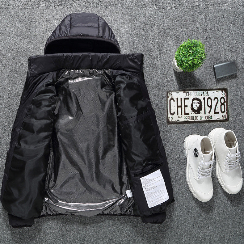 New Heated Jacket Coat USB Electric Jacket Cotton Coat Heater Thermal Clothing Heating Vest Men's Clothes Winter GND Products