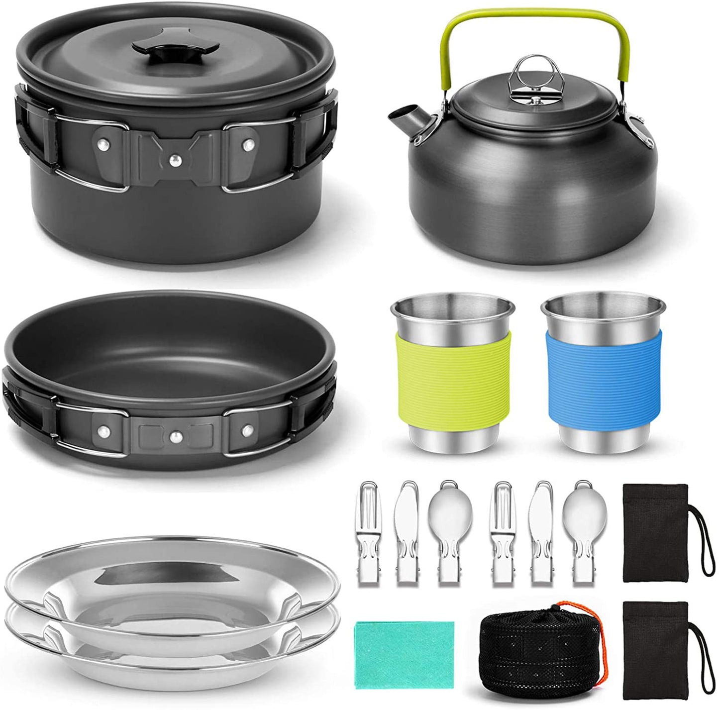 Camping Cooker Outdoor Teapot Combination Picnic Pot Set GND Products