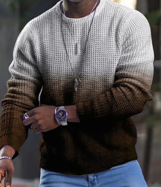 For Men 3D Pullover Casual Tops Long Sleeve T-Shirts Saor Style
