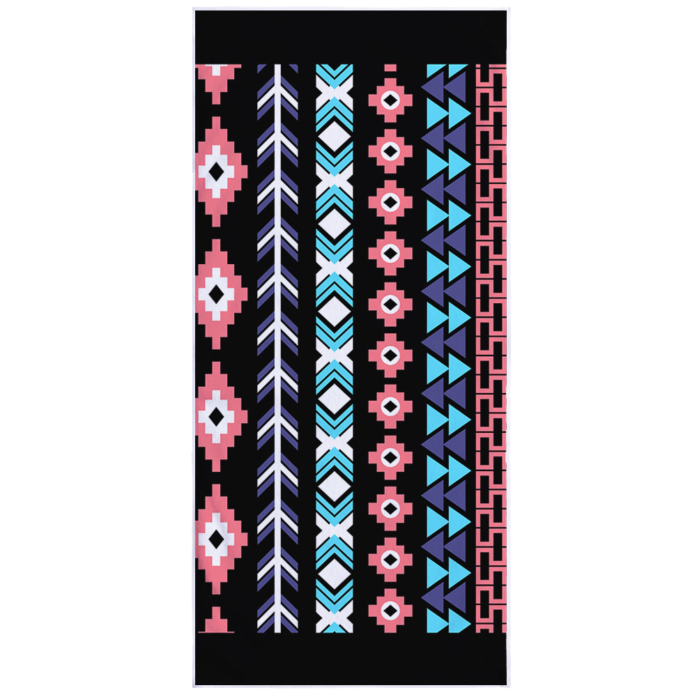 Microfiber Square Print Beach Towel Saor Style