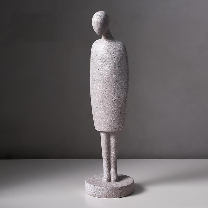 Nordic Minimalist Art Abstract Character Ornament Saor Style