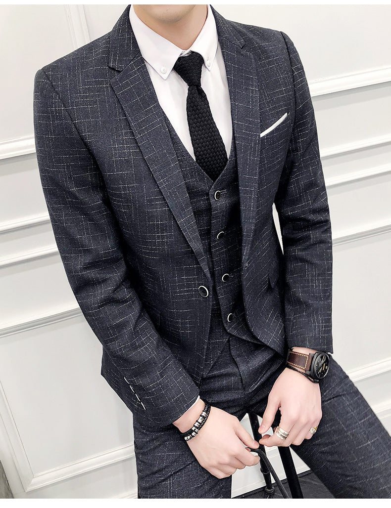 Wedding groomsmen wedding suit men's suit Saor Style