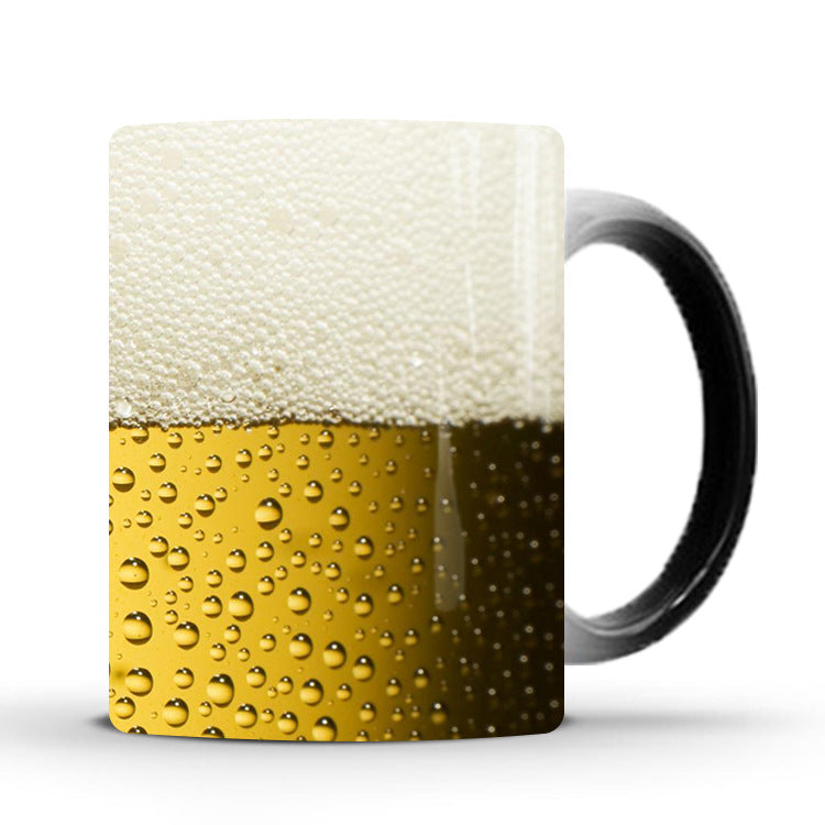 Beer bubble color changing mug Saor Style