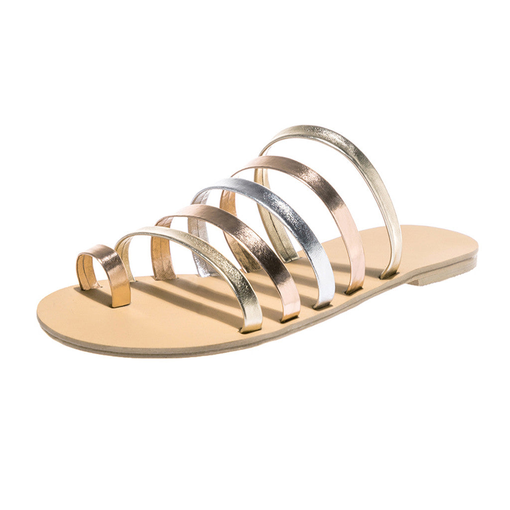 Beach flat sandals Saor Style
