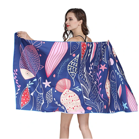 Beach children's bath towel printed towel Saor Style