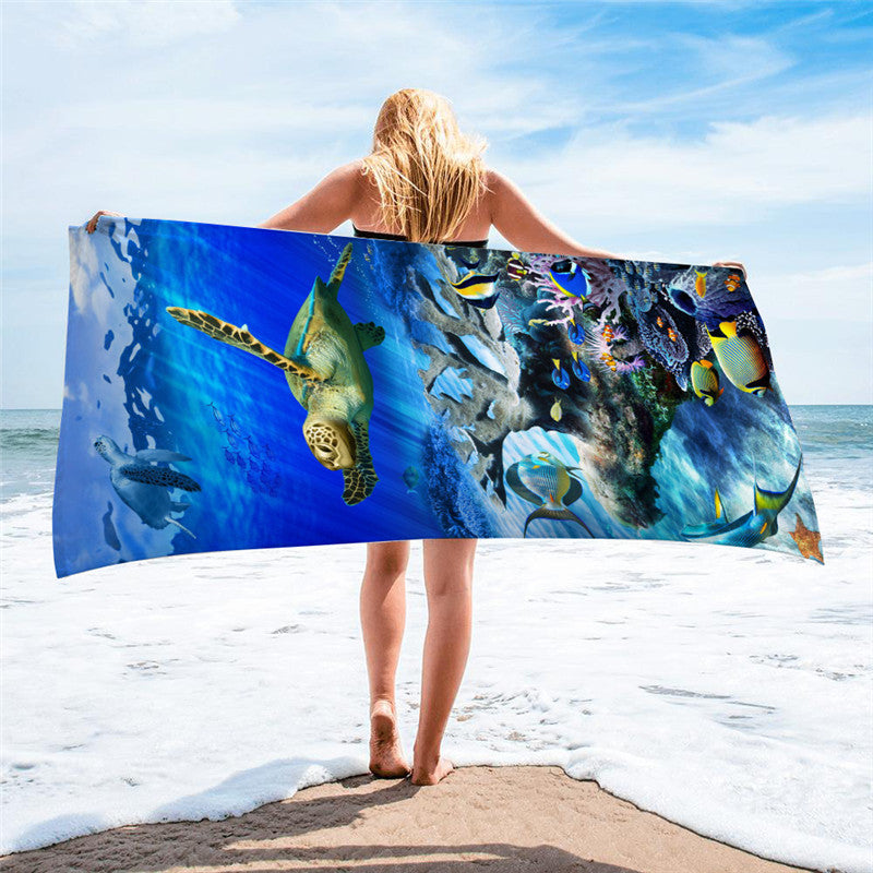 Square beach towel Saor Style