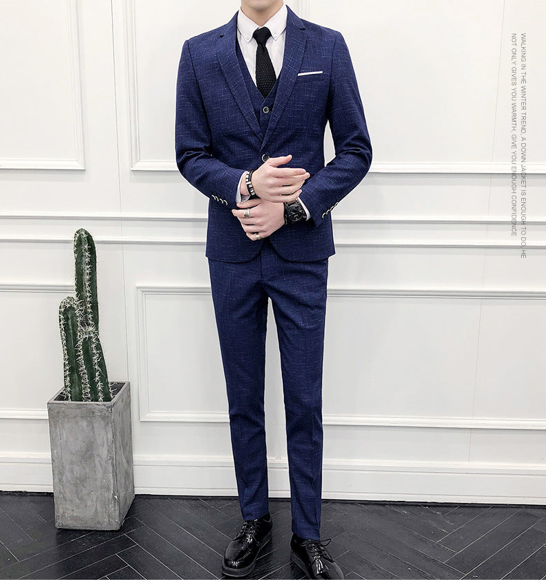 Wedding groomsmen wedding suit men's suit Saor Style