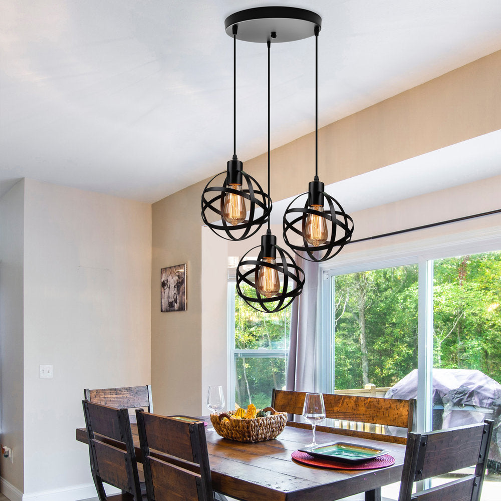 Creative Personality Industrial Retro Iron Birdcage Bar Lighting GND Products