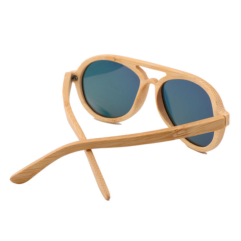 Wooden Frame Sunglasses Unisex