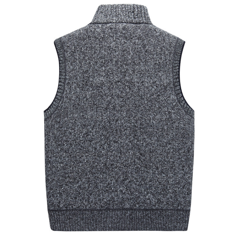 Knitted sweater body warmer