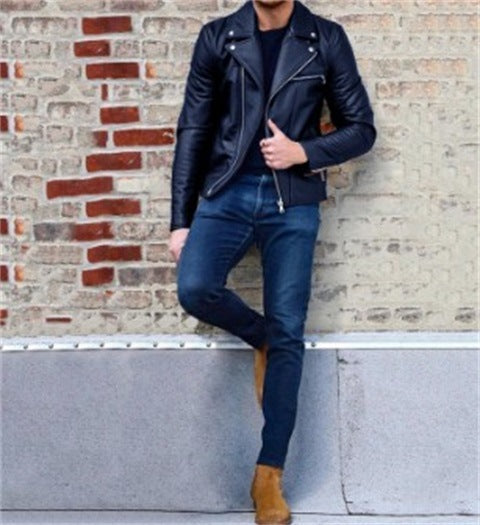 Men's leather clothing Saor Style