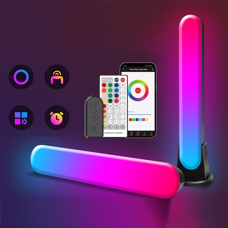 Surface Ambient Light RGB Music Bluetooth Ambient Light Computer Pickup Desktop Light Induction Light GND Products